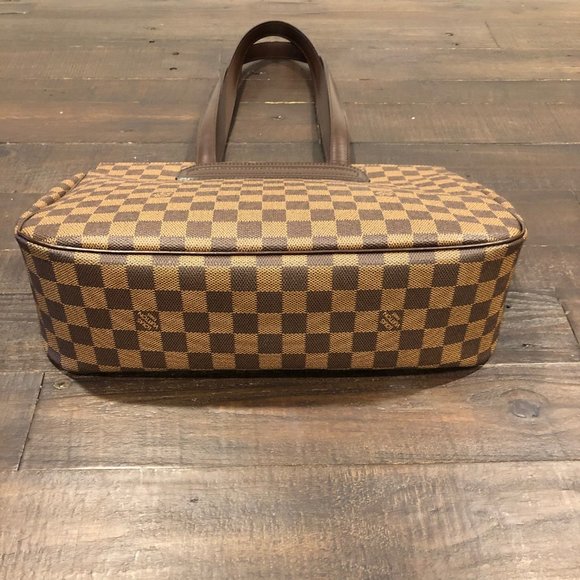 Louis Vuitton Parioli Damier Ebene with Dark Brown Leather Trim - Picture 6 of 9